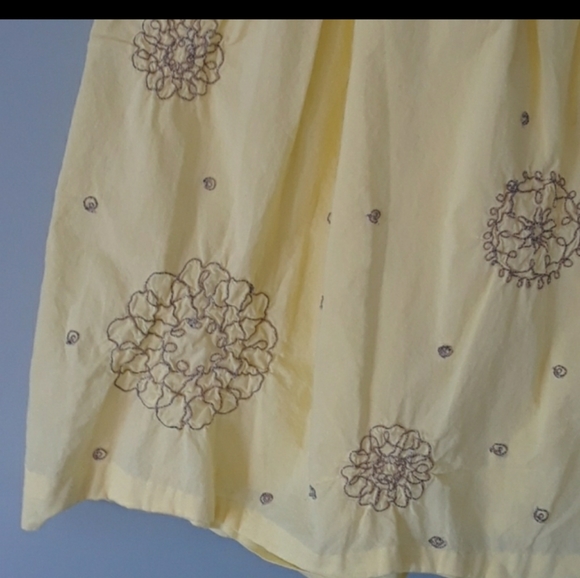 Anthropologie EUC odille embroidered midi skirt - Picture 3 of 7